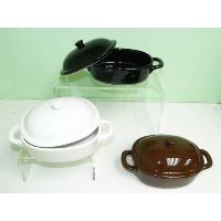 Stoneware Bakeware with lip